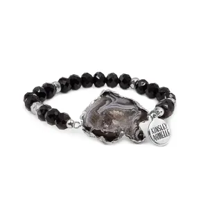 Agate Collection - Silver Tailor Bracelet (Wholesale)