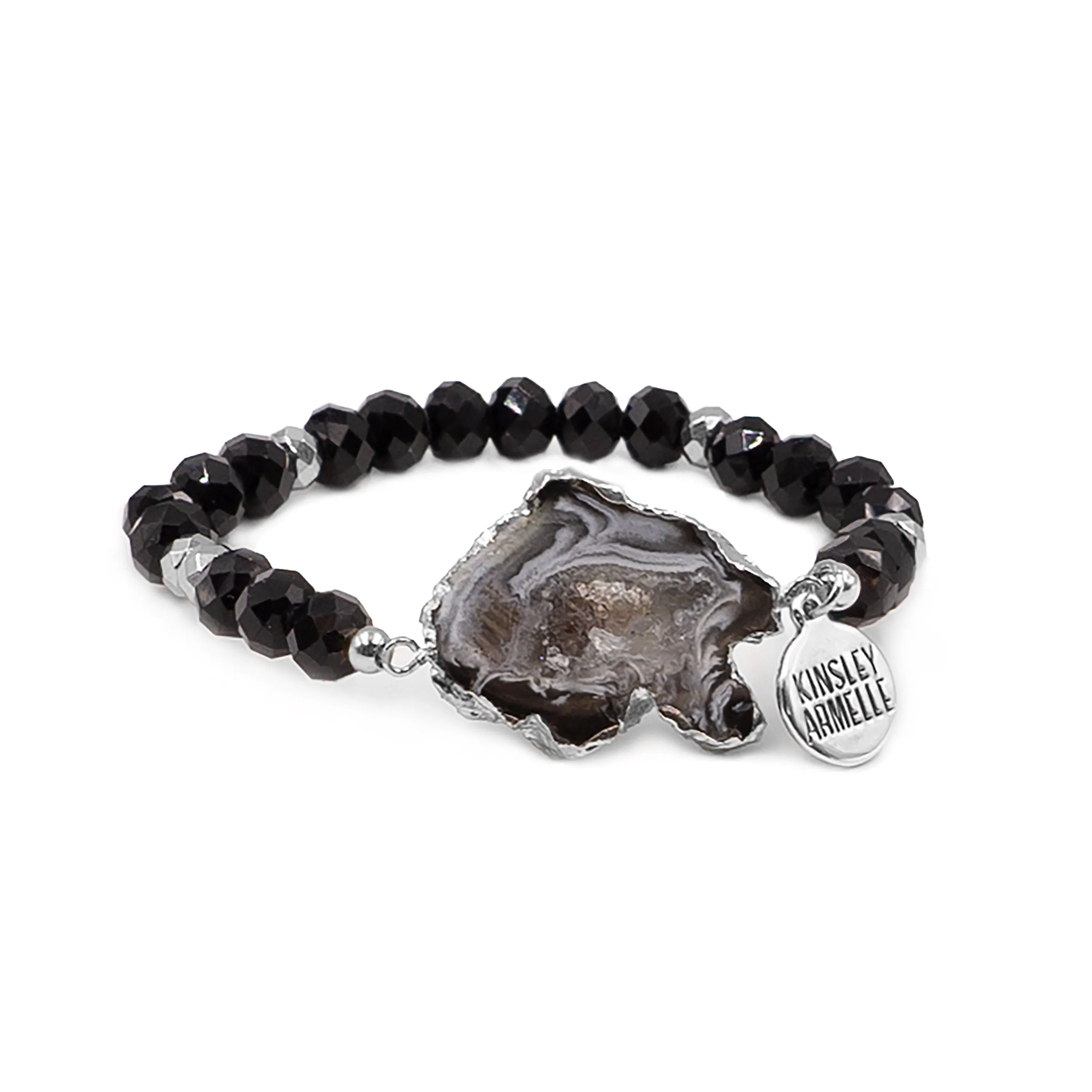 Agate Collection - Silver Tailor Bracelet (Wholesale)