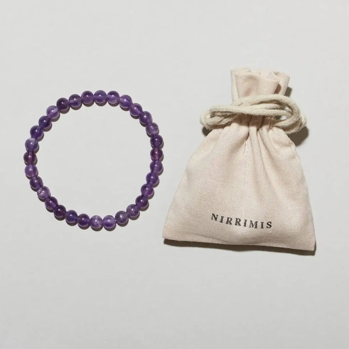 Aura Kids Bracelet in Purple Amethyst by Nirrimis