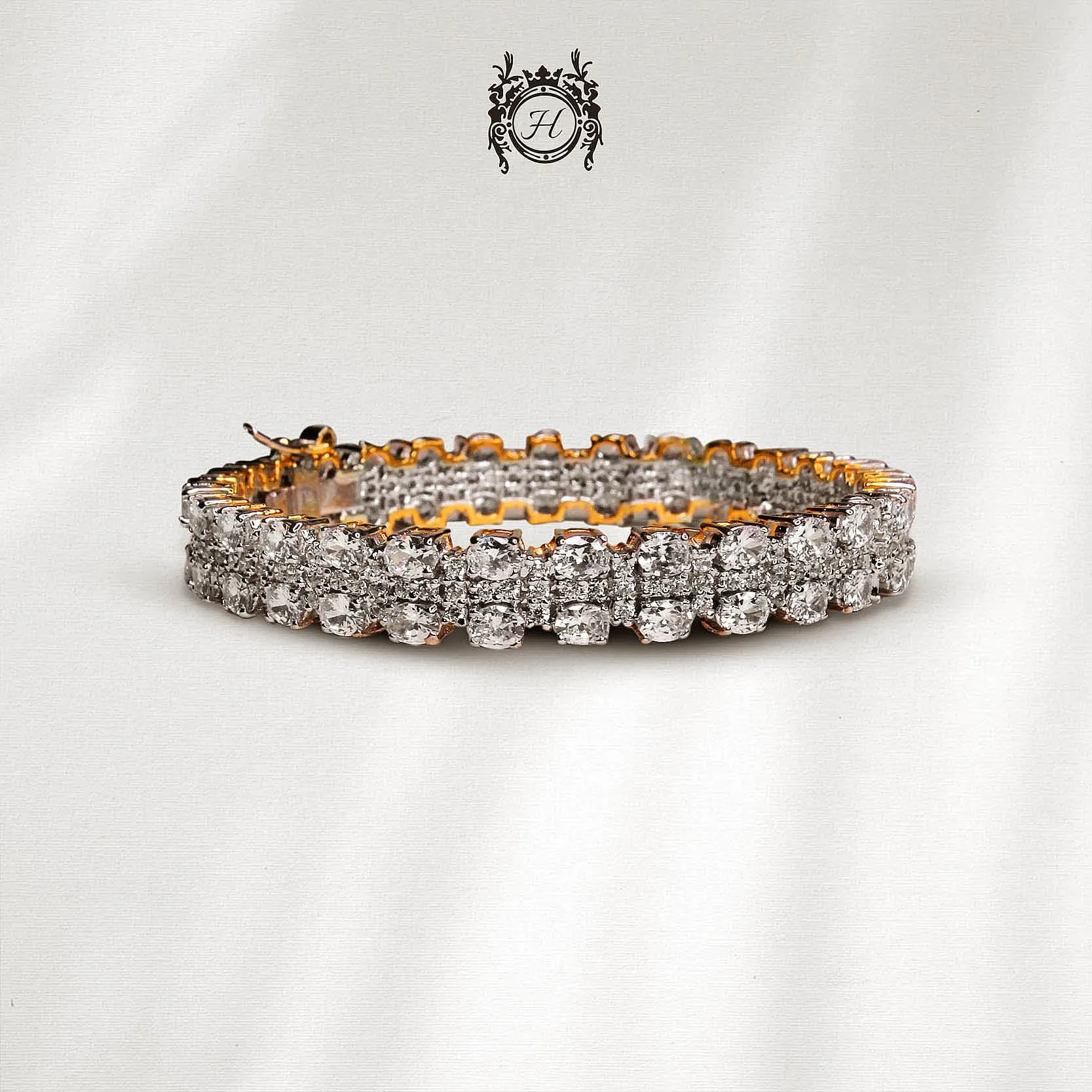 Bangle in Full Zircons