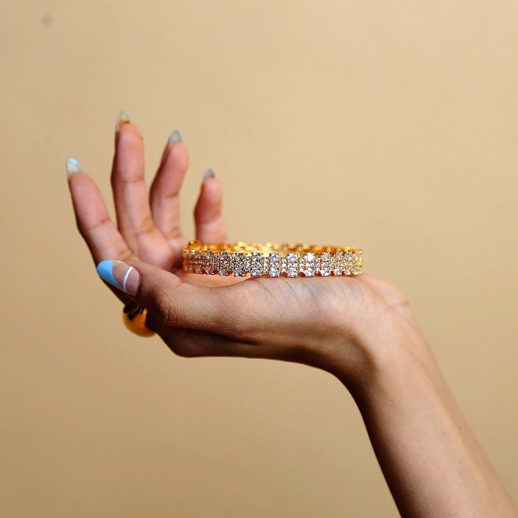 Bangle in Full Zircons