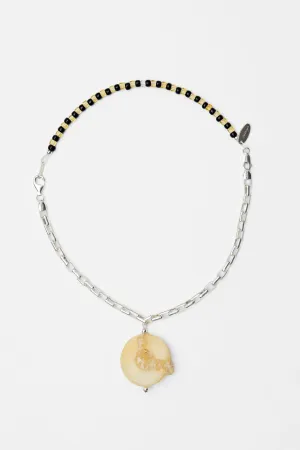 Basta Anklet / Necklace: Honey Jasper