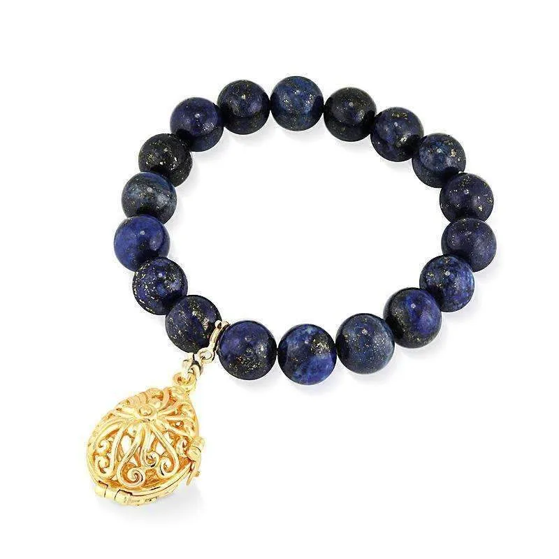 Bead Perfumed Bracelet - Tranquility Gold