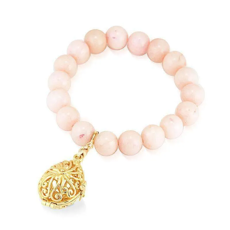 Bead Perfumed Bracelet - Tranquility Gold
