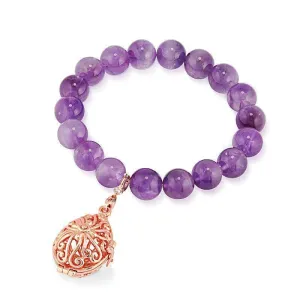 Bead Perfumed Bracelet - Tranquility Rose Gold
