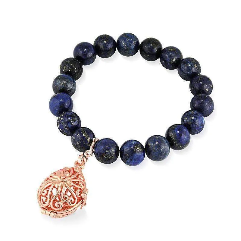 Bead Perfumed Bracelet - Tranquility Rose Gold