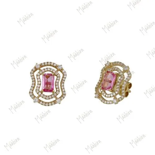 Blue Sapphire Studs