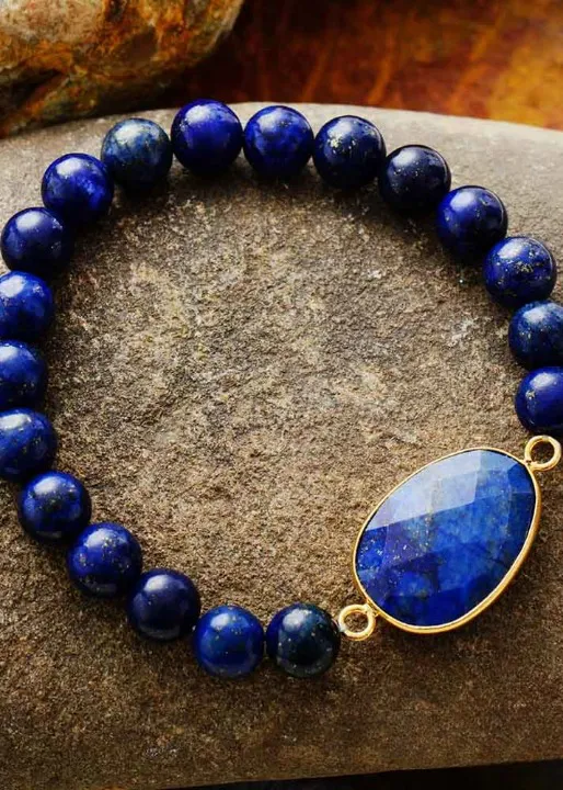 Boho Bead Stretch Bracelet