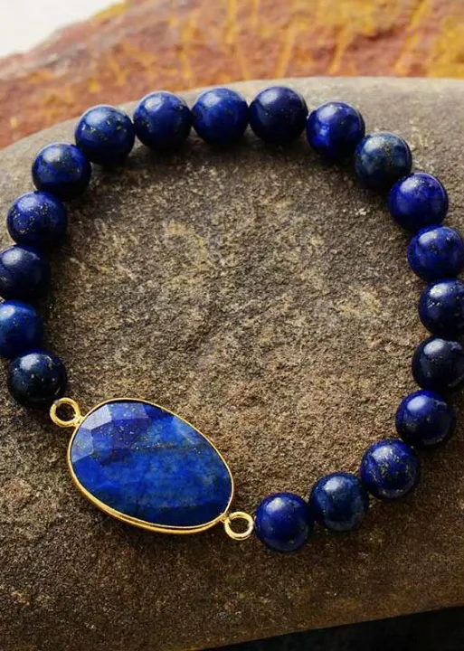Boho Bead Stretch Bracelet