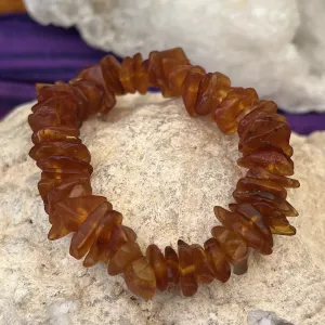Bracelet Amber Raw Chip