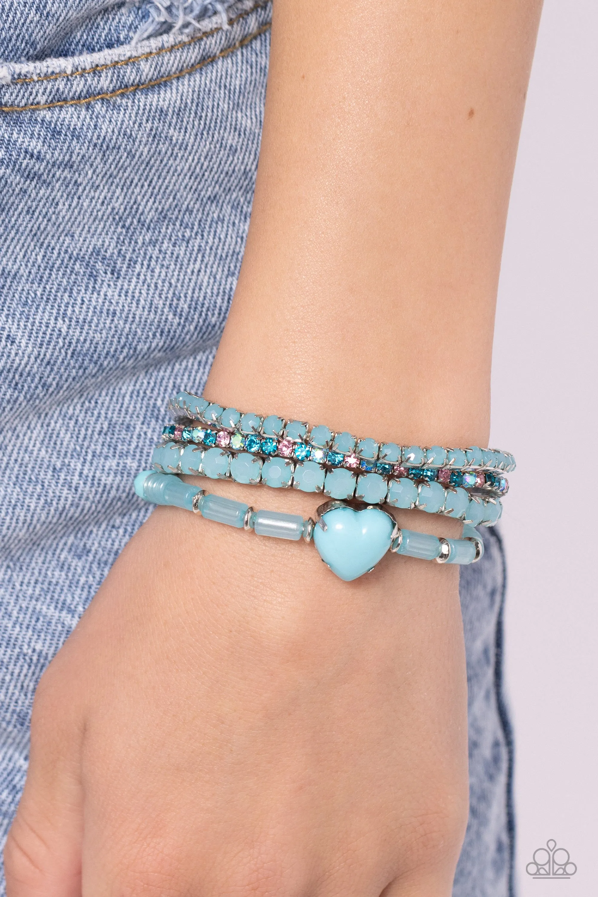 Bracelets True Loves Theme - Blue VDAY
