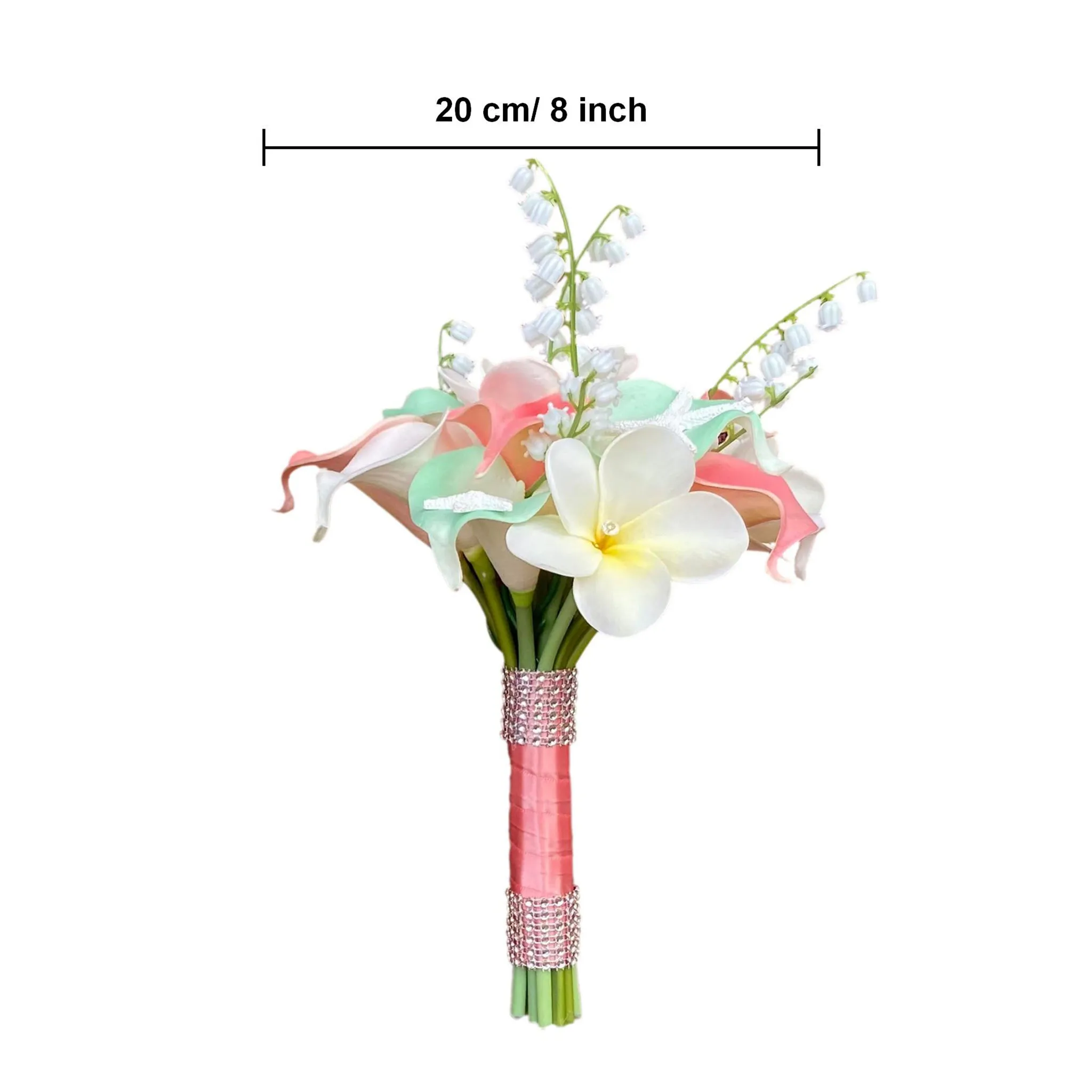 Bridesmaid Beach Wedding Bouquets Fake Calla Lilies Starfish