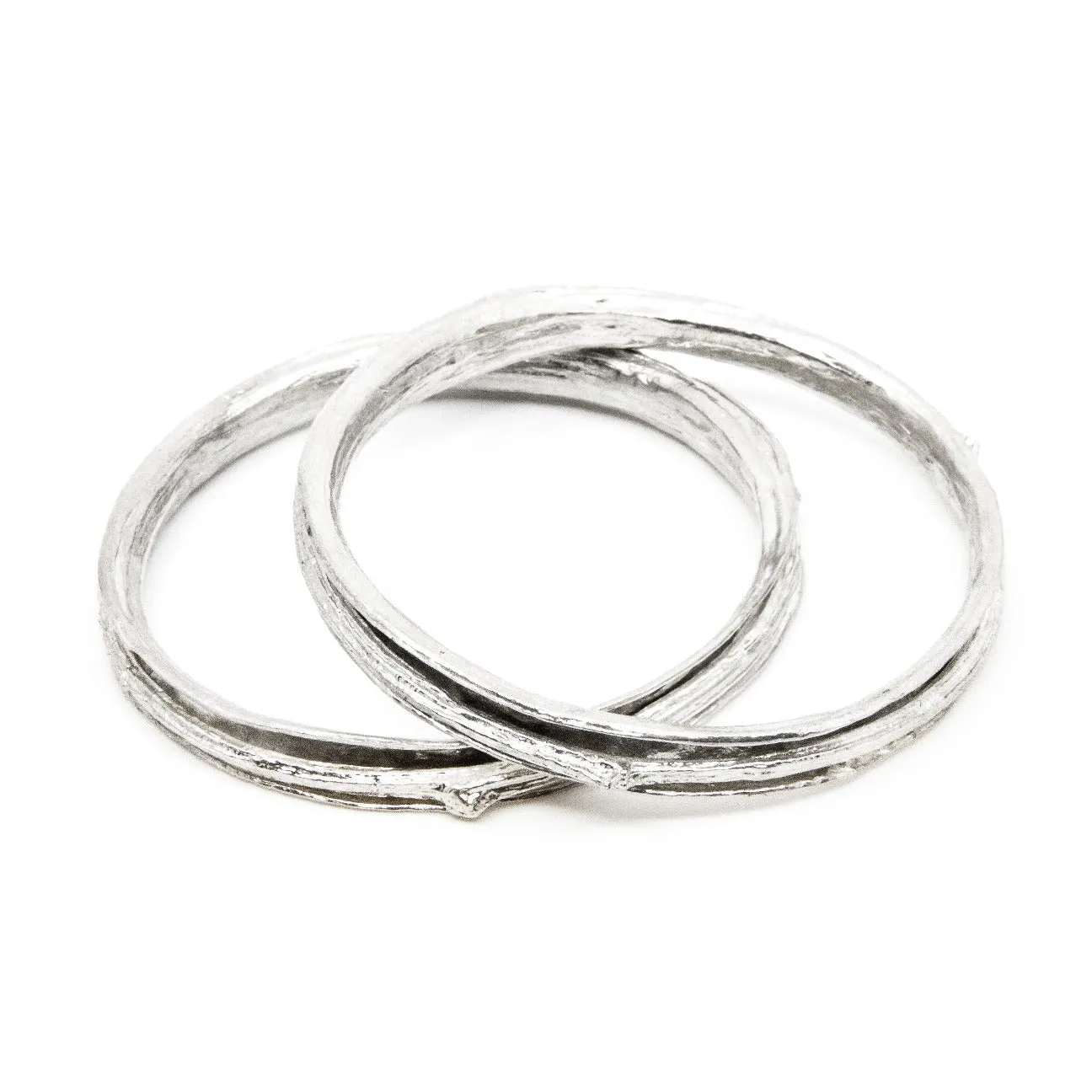 Catalpa and Peony Spinner Bangle