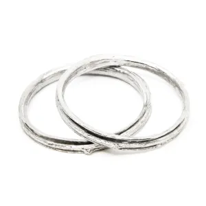 Catalpa and Peony Spinner Bangle