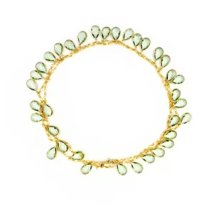 citrine sweet drops necklace