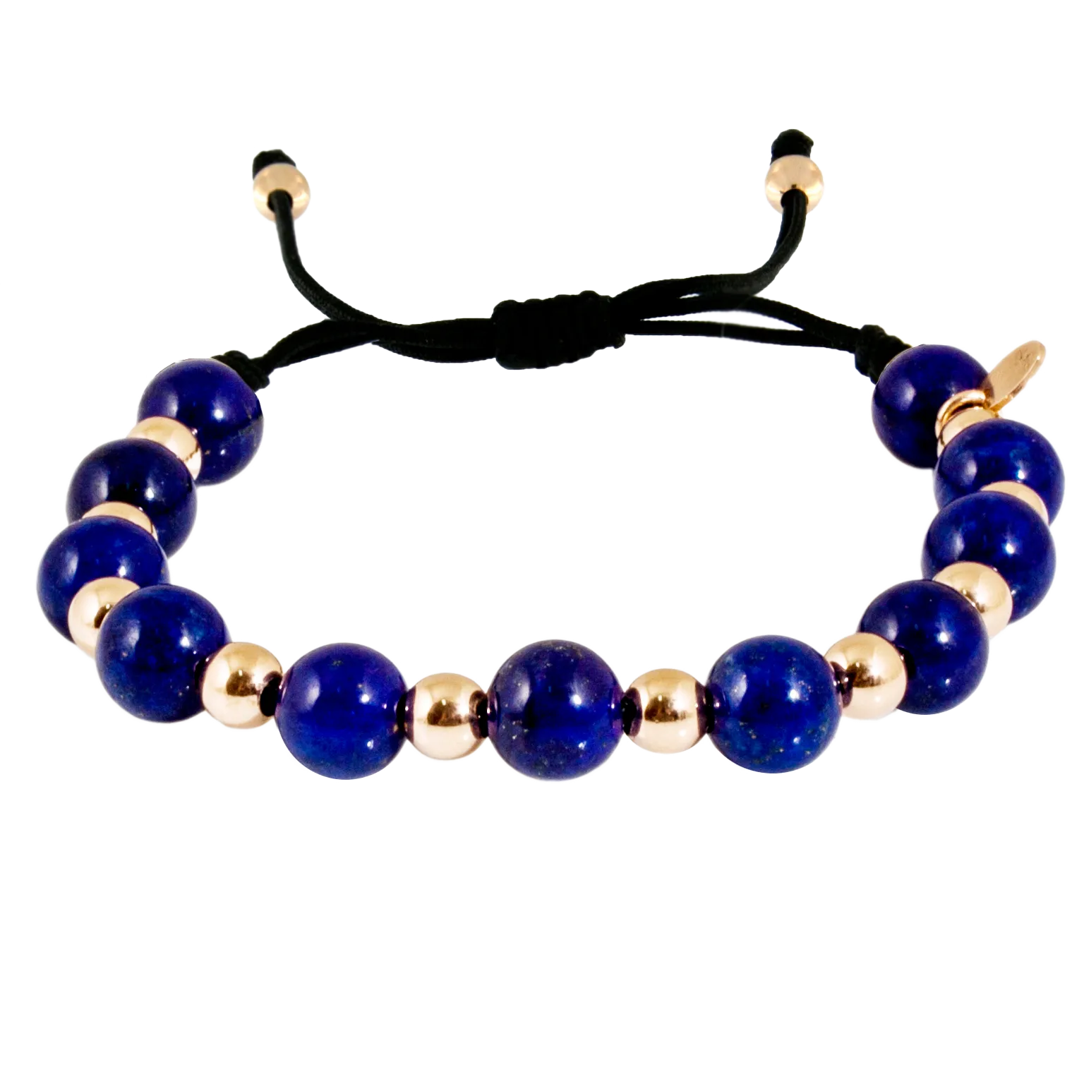 Collection Various Bracelet Gold, Lapis lazuli