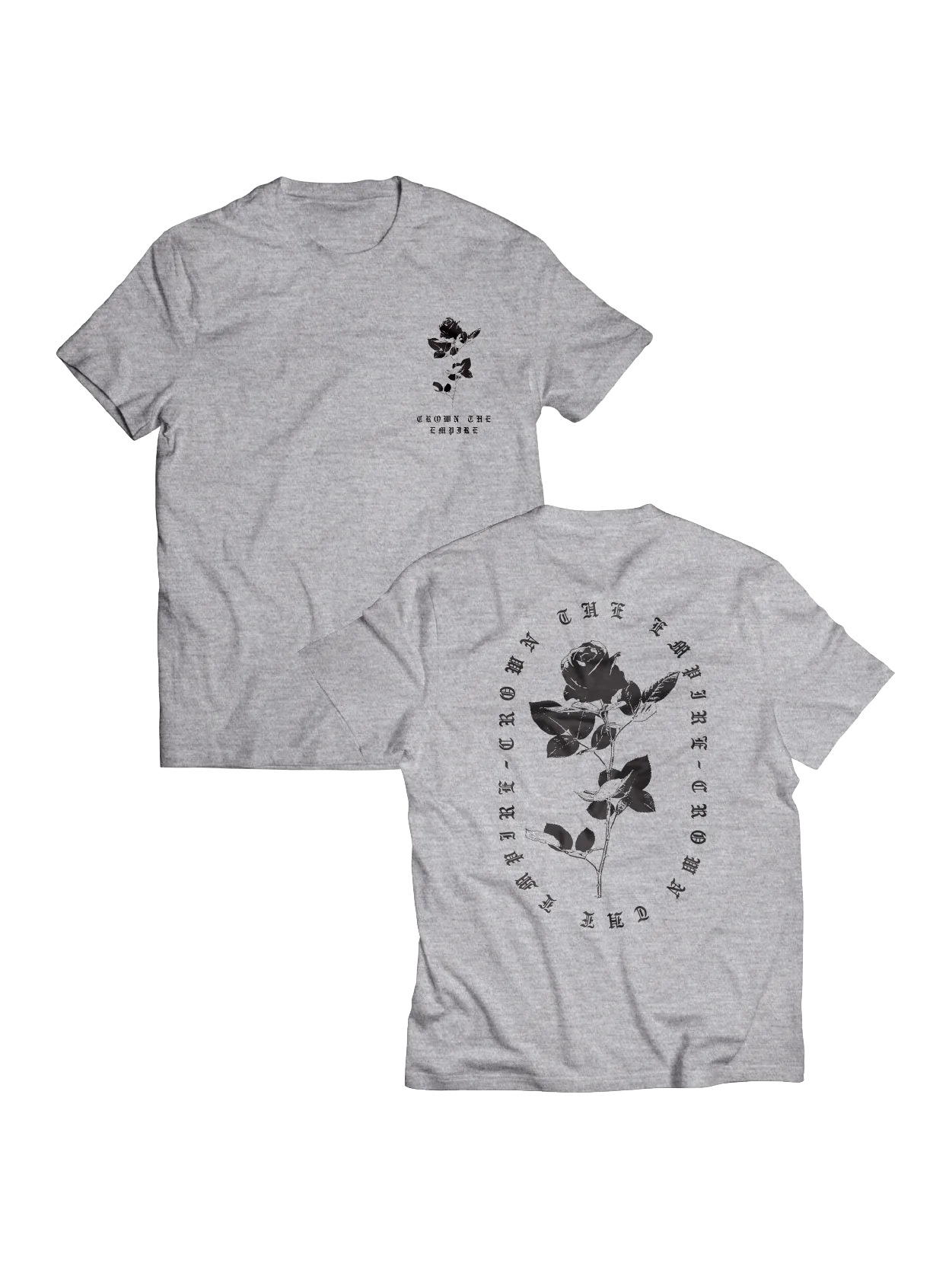 CROWN THE EMPIRE: ROSE T-SHIRT