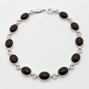 Dark Cherry Amber Bracelet