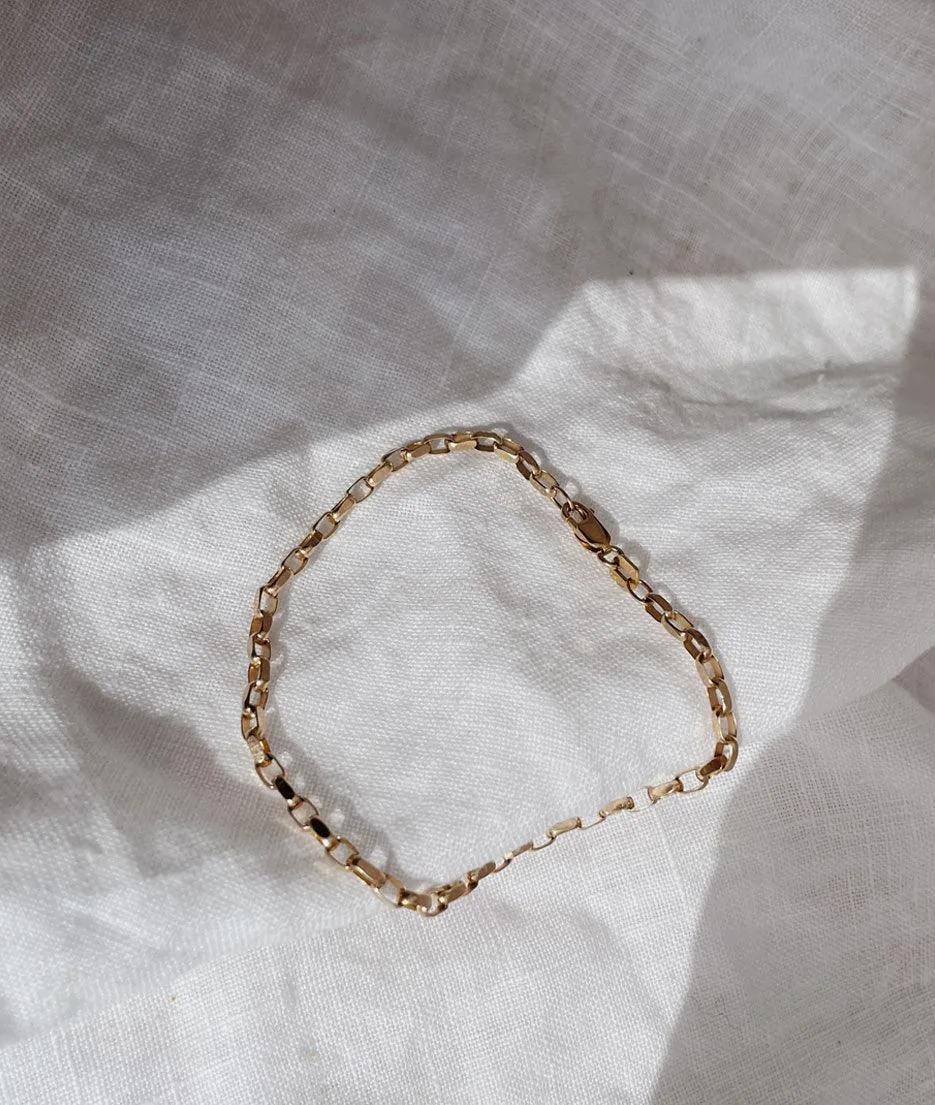 Diamond Cut Bracelet Chain