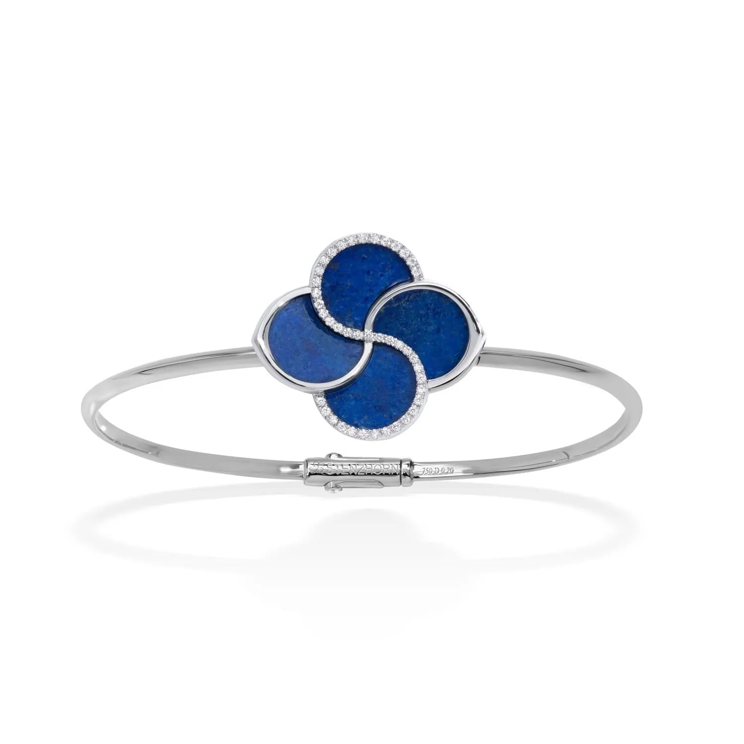 FLUMINA Bangle with Lapis Lazuli