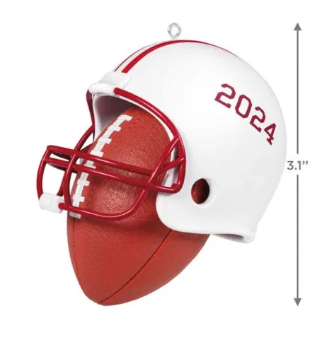 Football Star 2024 Ornament