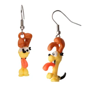 Garfield  Odie 3D Charm Dangle Earrings