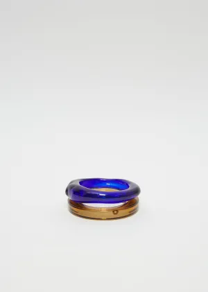 Glass Bracelet — Amber