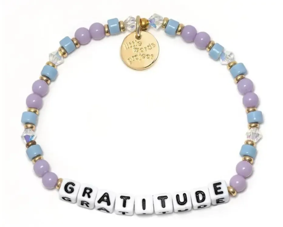 Gratitude Grape Ice Cream Bracelet - S/M