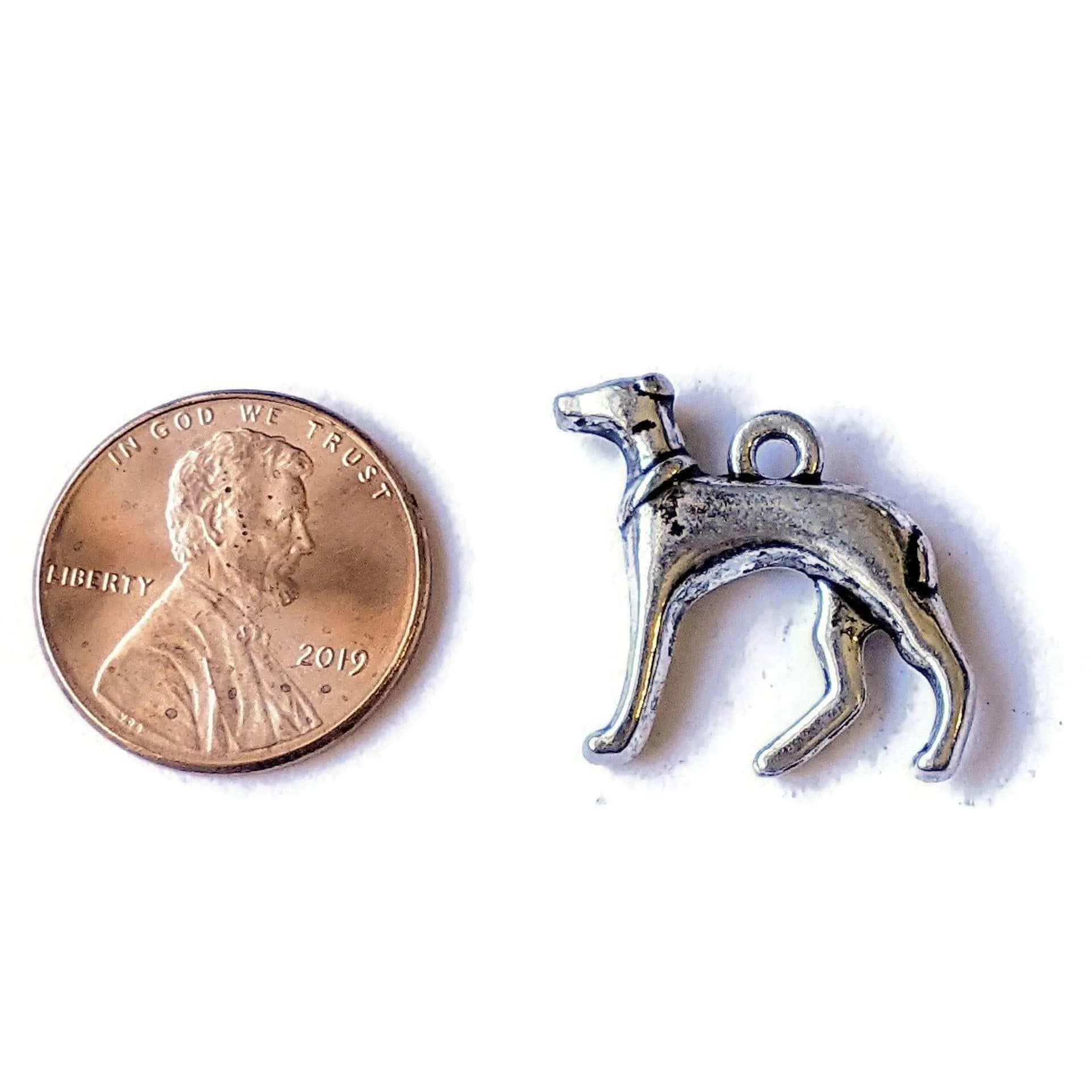 Greyhound/Whippet Dog Charm