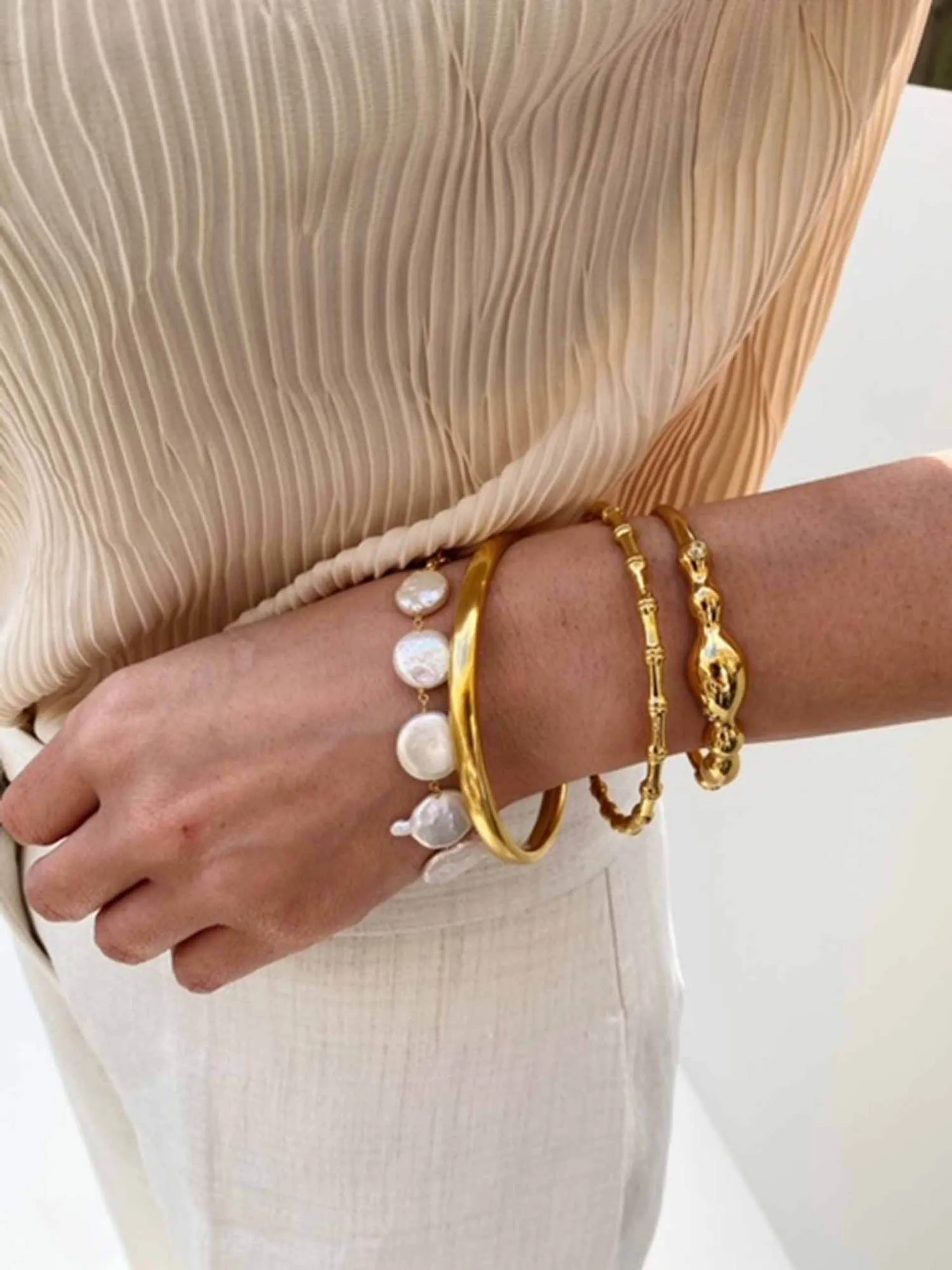 Hermania pearl bracelet