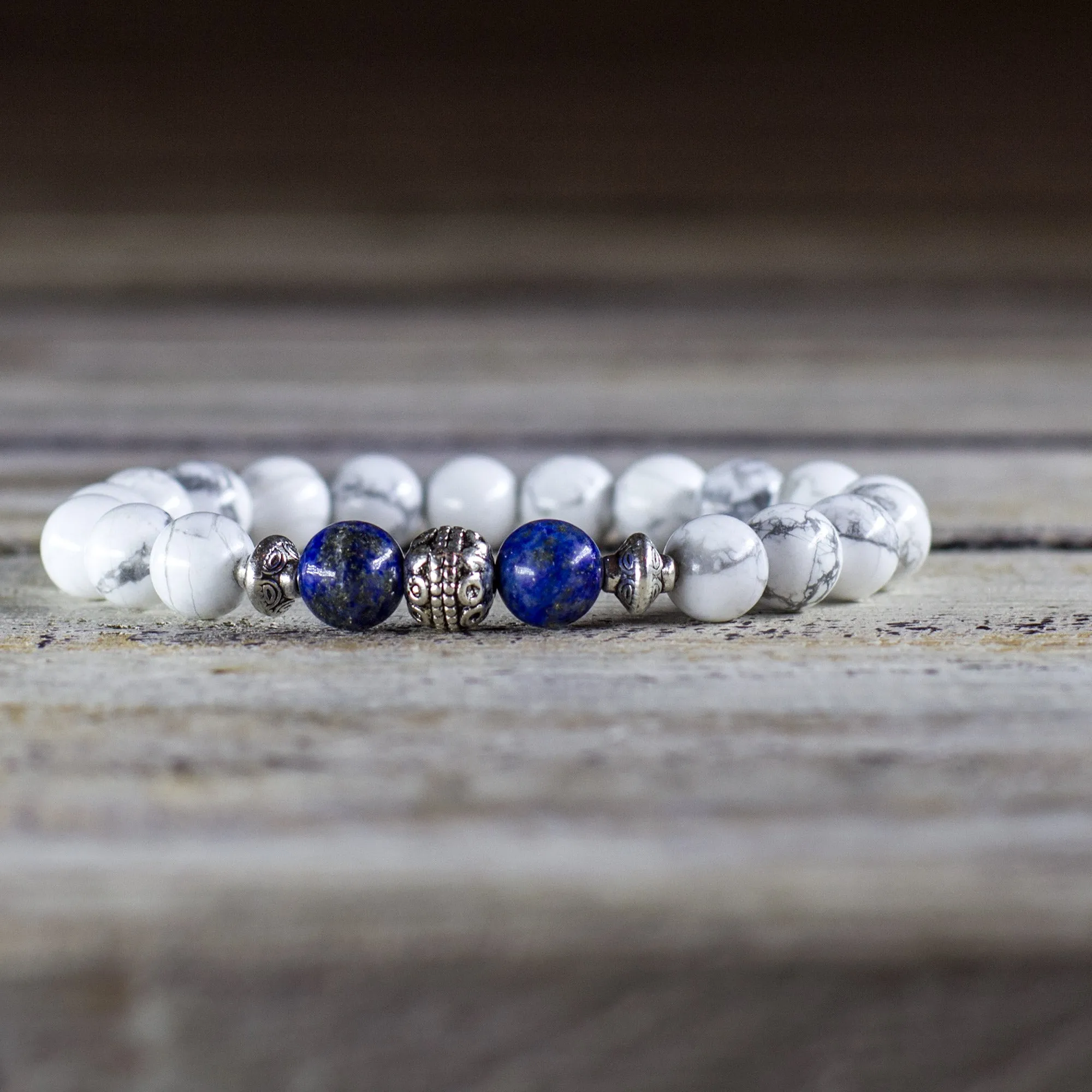 Howlite Attention Bracelet