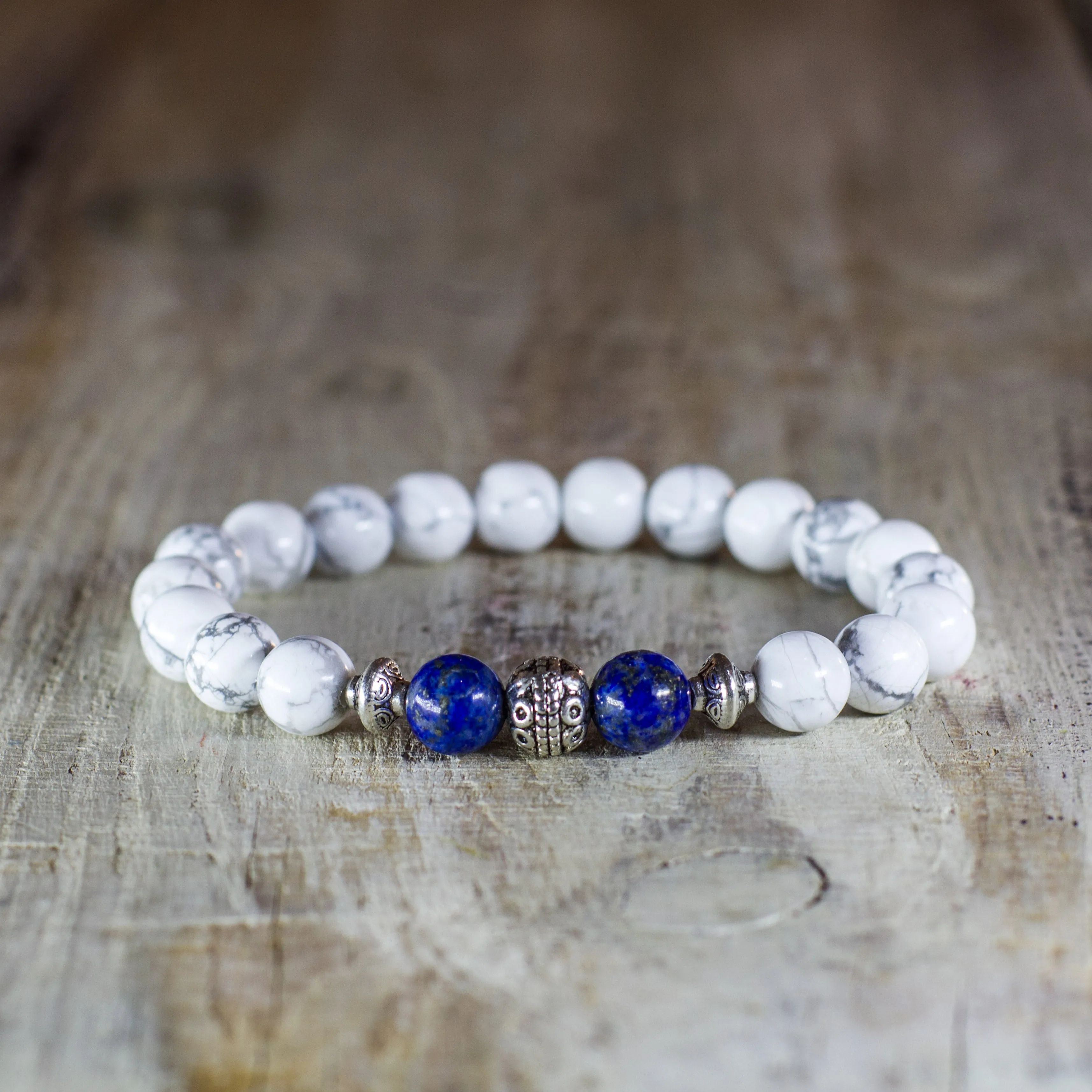 Howlite Attention Bracelet