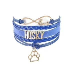 Infinity Love Husky Bracelet