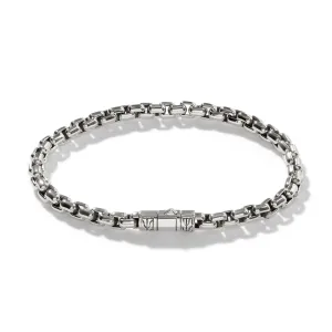JOHN HARDY LARGE POLISHED STERLING SILVER CHAIN BRACELET