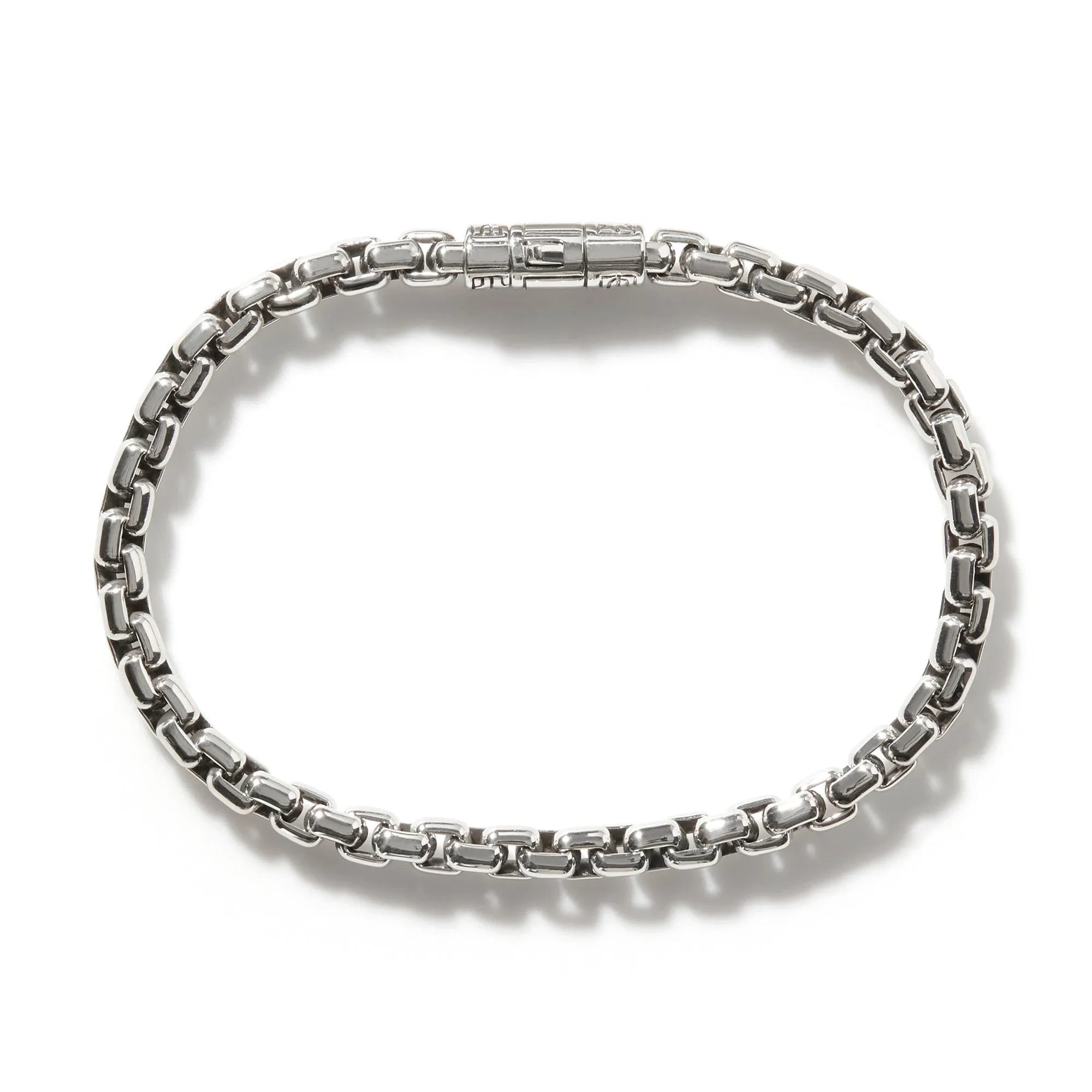 JOHN HARDY LARGE POLISHED STERLING SILVER CHAIN BRACELET