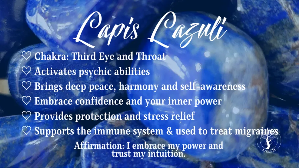 Lapis Lazuli Cube Bracelet for Confidence, Intuition and Power