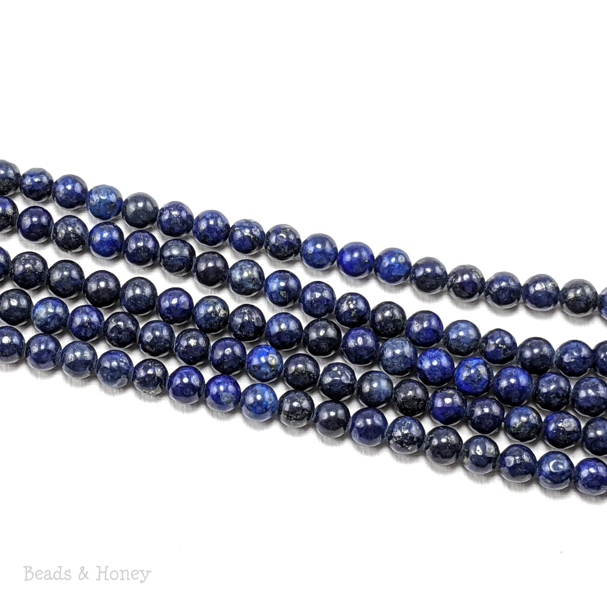 Lapis Lazuli Dark Blue Round 6mm (16-Inch Strand)