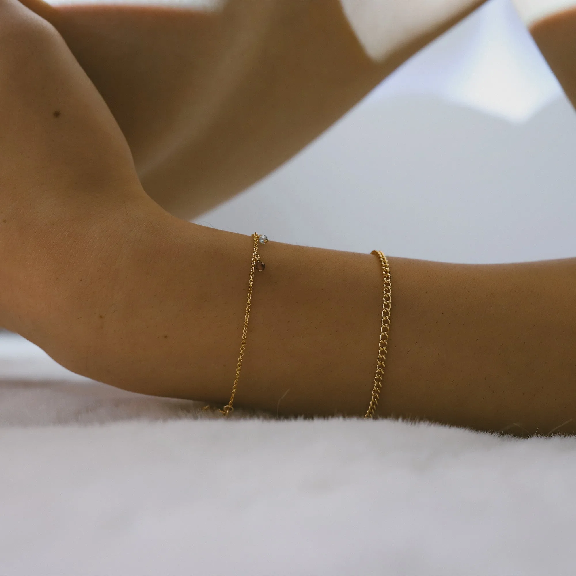 Mood Palette bracelet gold filled