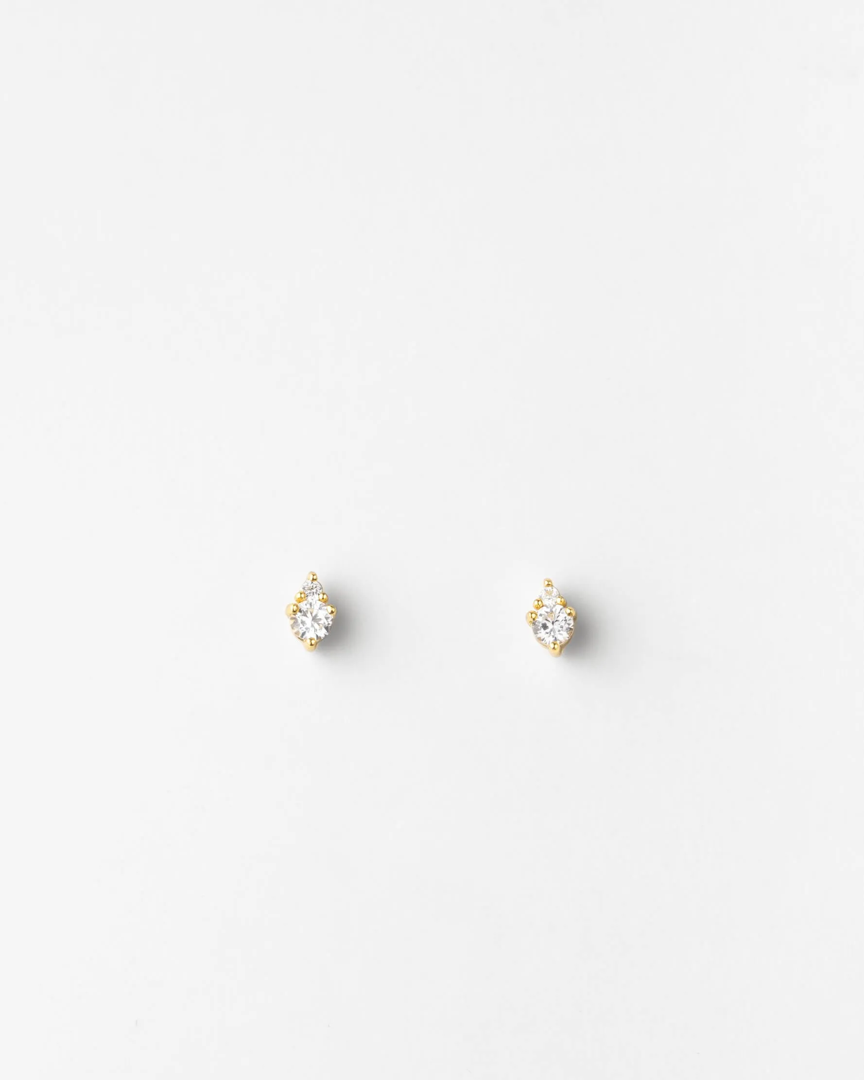 Morningstar White Sapphire Studs