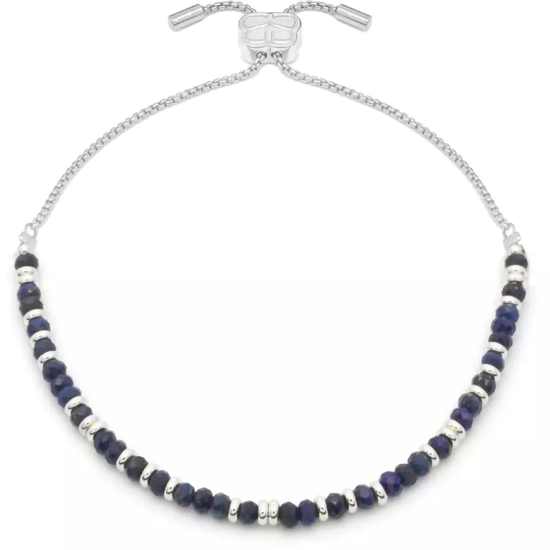 Mystical Lapis Lazuli Silver Bracelet