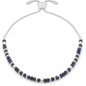 Mystical Lapis Lazuli Silver Bracelet