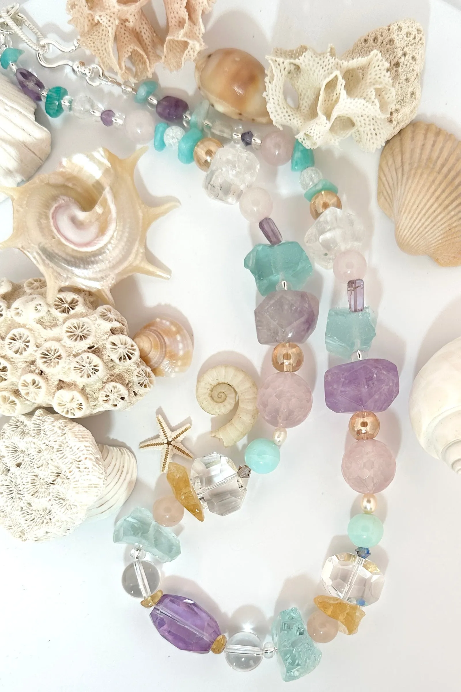 Necklace Crystal Dreaming Icicle