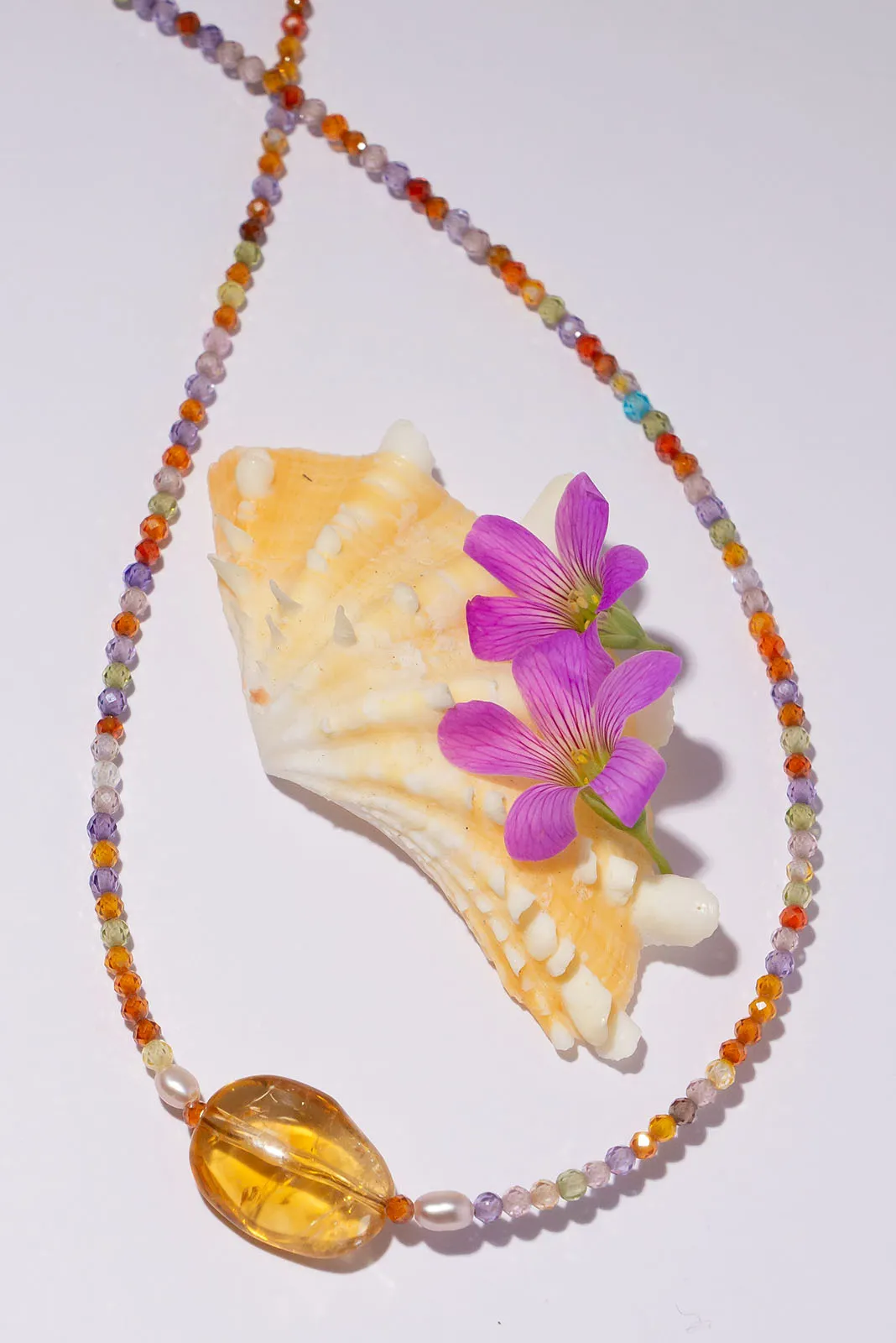 Necklace Gemstone Disco Dreams