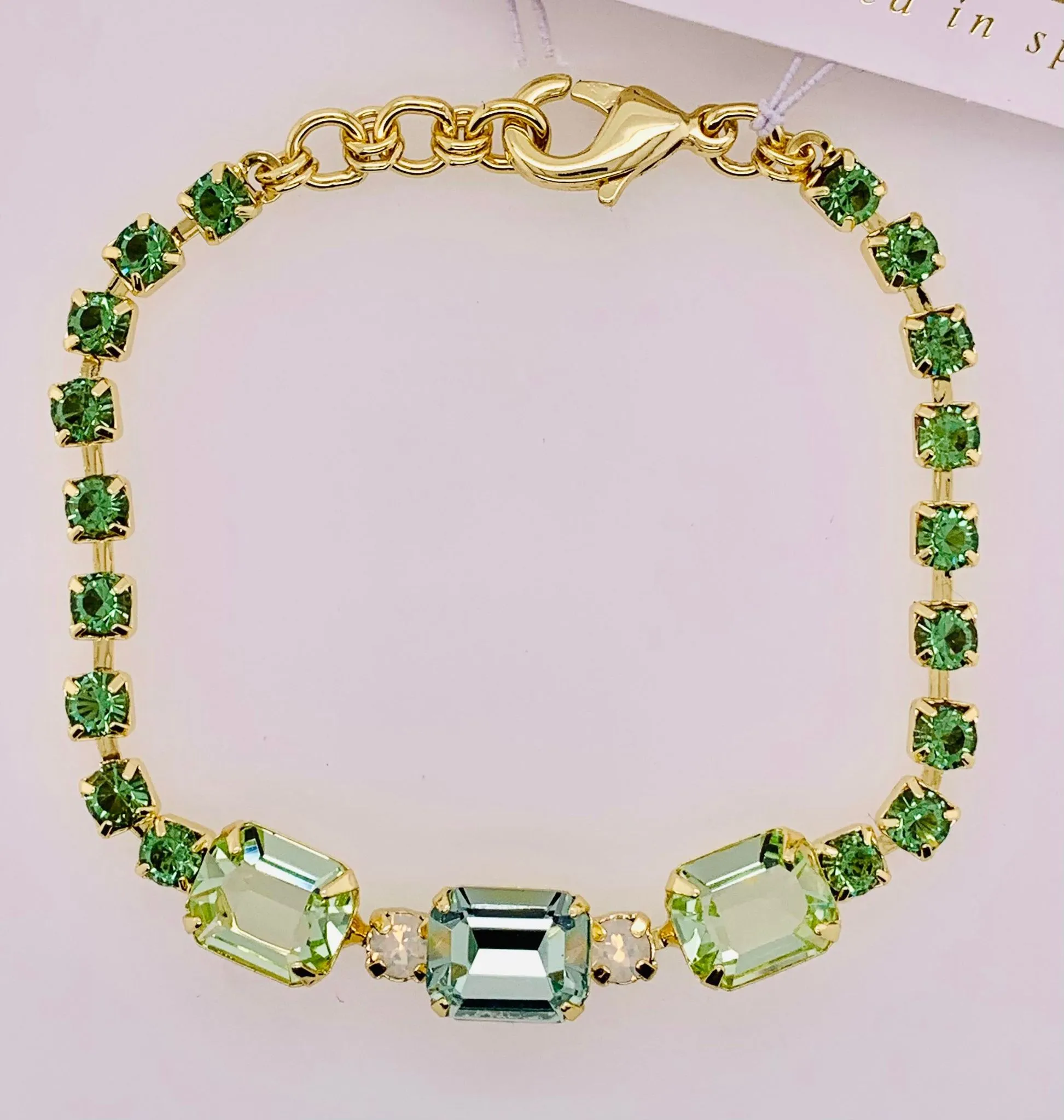 Octavia Triple Tennis Bracelet