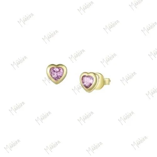 Pink Sapphire Earrings