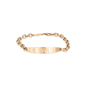 "PEACE" ID BRACELET