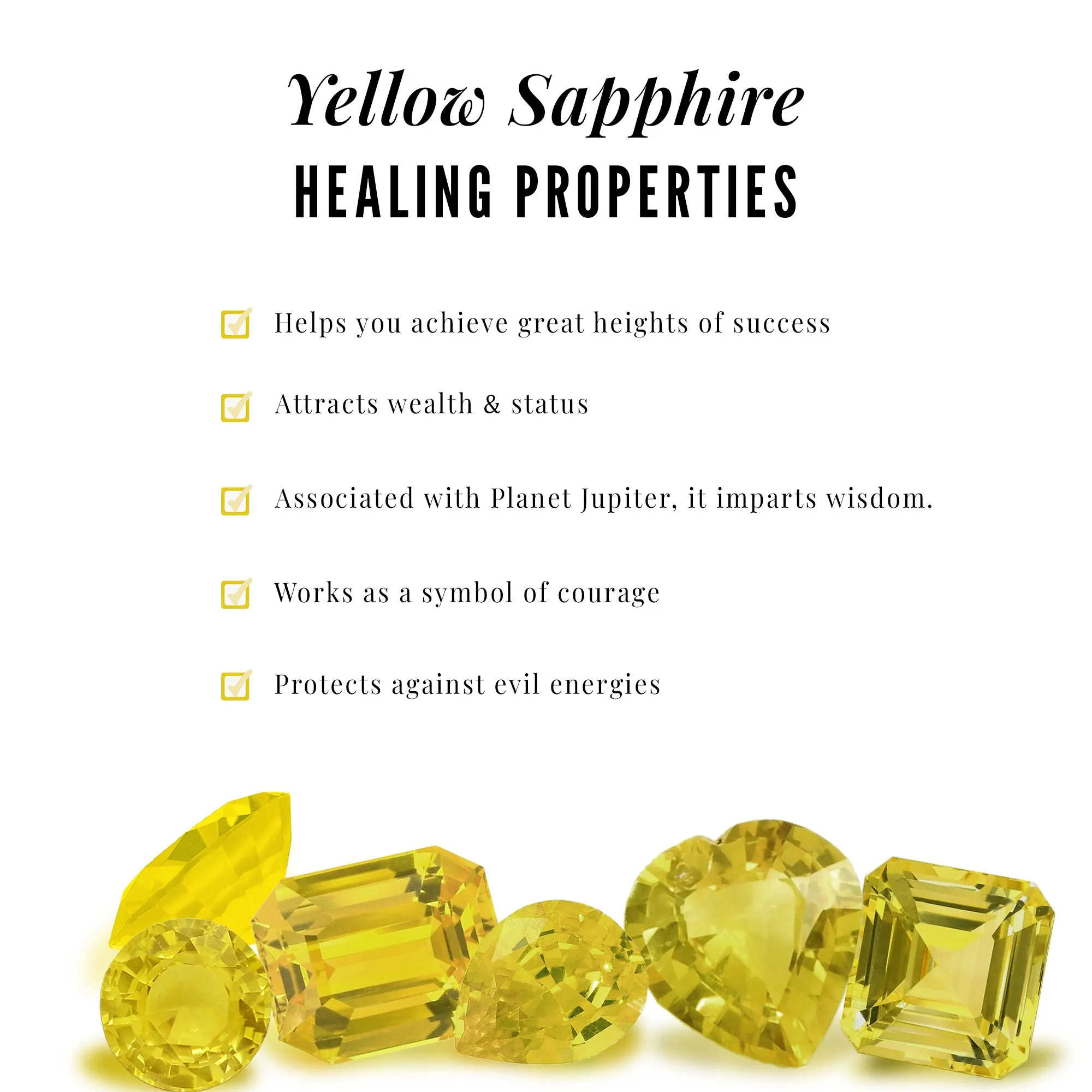 Round Shape Solitaire Yellow Sapphire Flower Stud Earrings