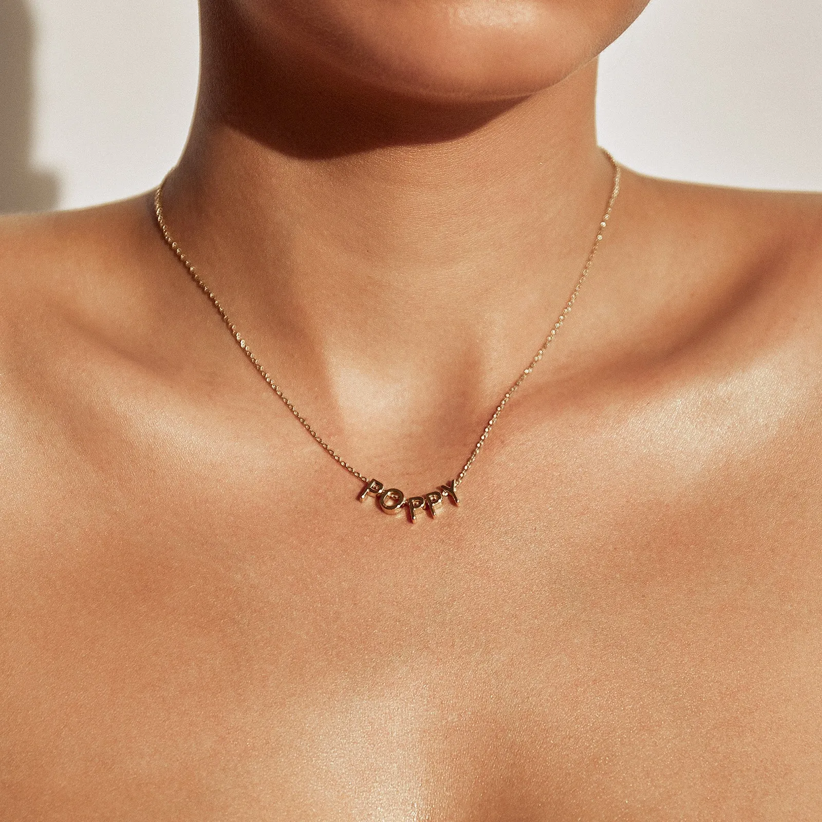 Say My Name Charm Necklace
