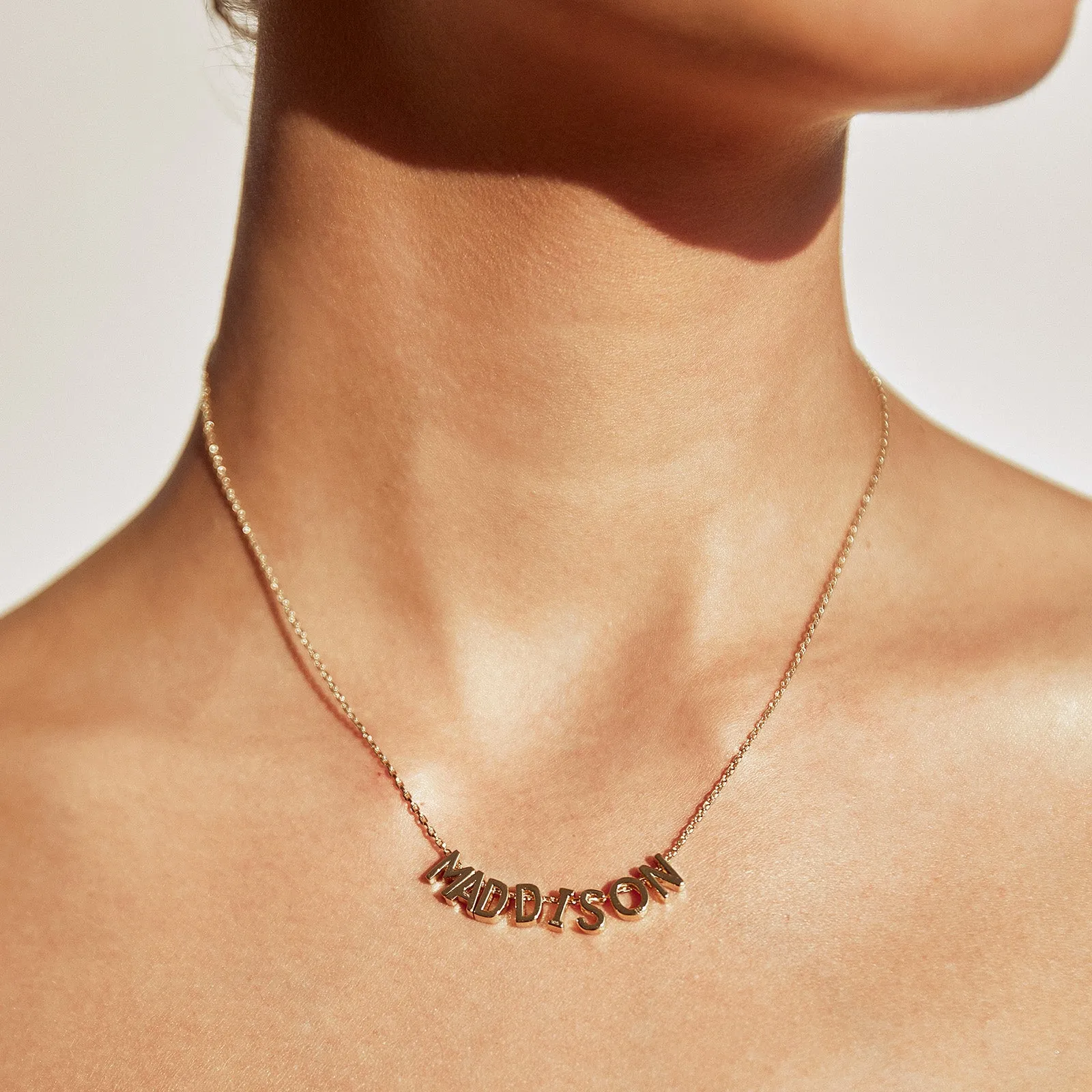 Say My Name Charm Necklace