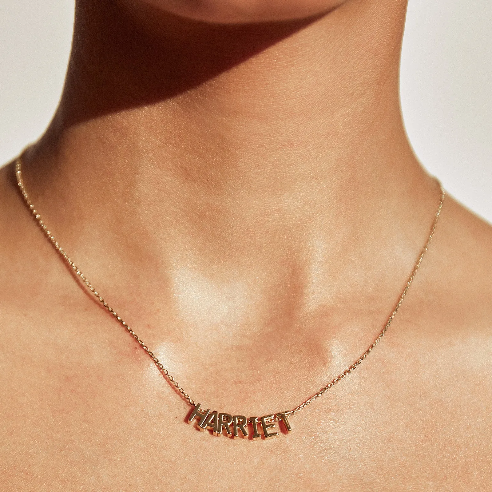 Say My Name Charm Necklace